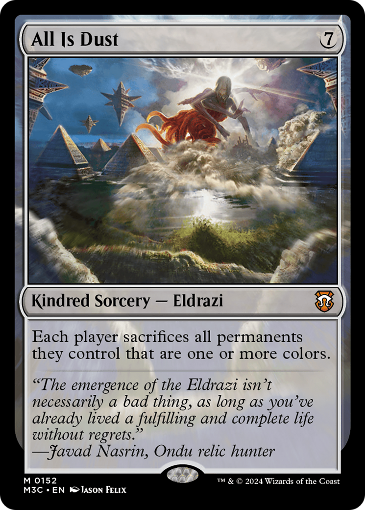 All Is Dust (M3C-152) [Modern Horizons 3 Commander] MTG Single Wizards of the Coast