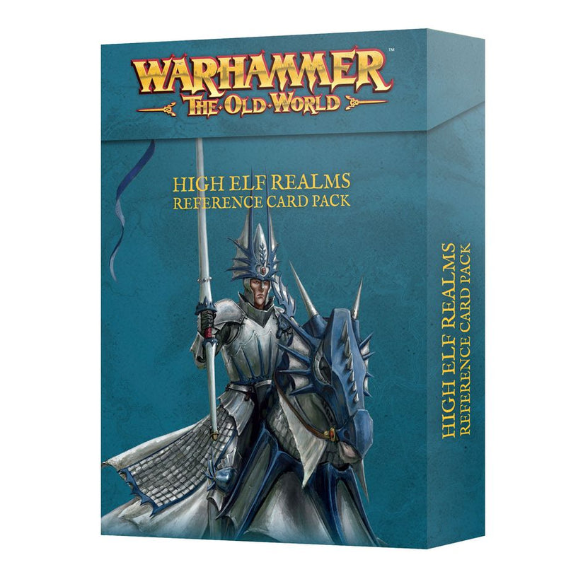 High Elf Realms: Reference Cards (WO) The Old World Games Workshop