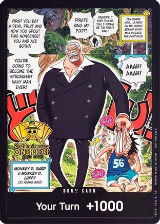 DON!! Card (2nd Anniversary Tournament) [One Piece Promotion Cards] One Piece Single Bandai