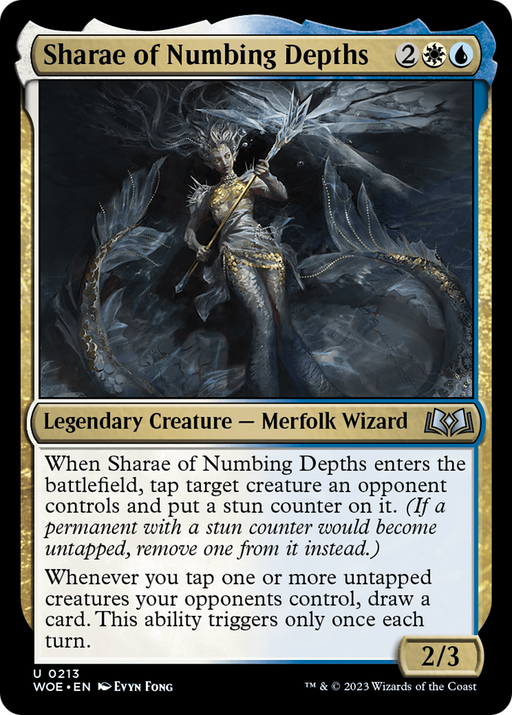 Sharae of Numbing Depths (WOE-213) [Wilds of Eldraine] MTG Single Wizards of the Coast