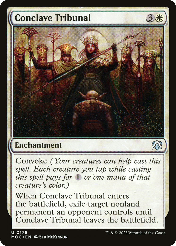 Conclave Tribunal (MOC-178) [March of the Machine Commander] MTG Single Wizards of the Coast