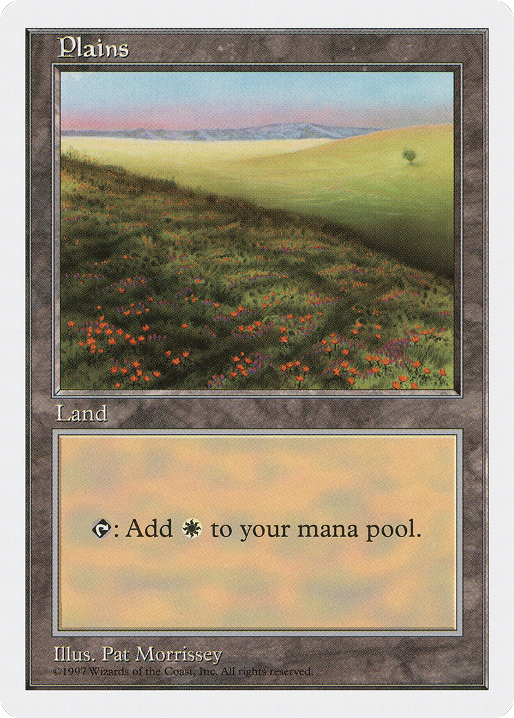 Plains (5ED-431) [Fifth Edition] MTG Single Wizards of the Coast