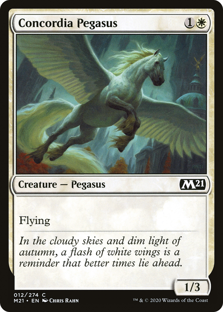 Concordia Pegasus (M21-012) [Core Set 2021] MTG Single Wizards of the Coast