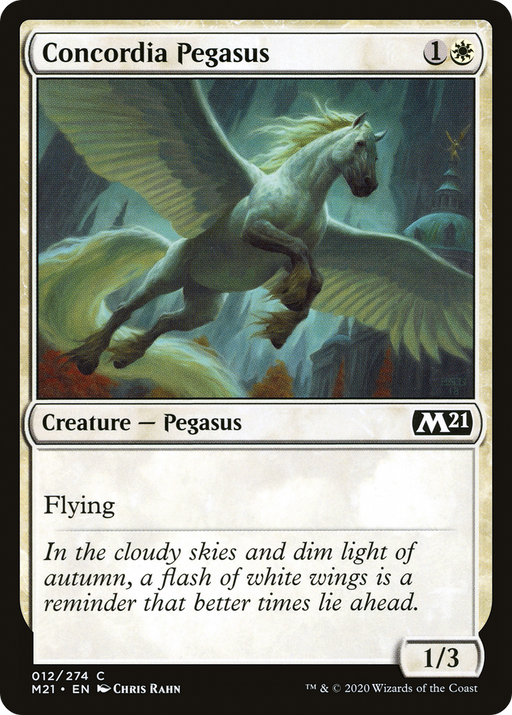 Concordia Pegasus (M21-012) [Core Set 2021] MTG Single Wizards of the Coast