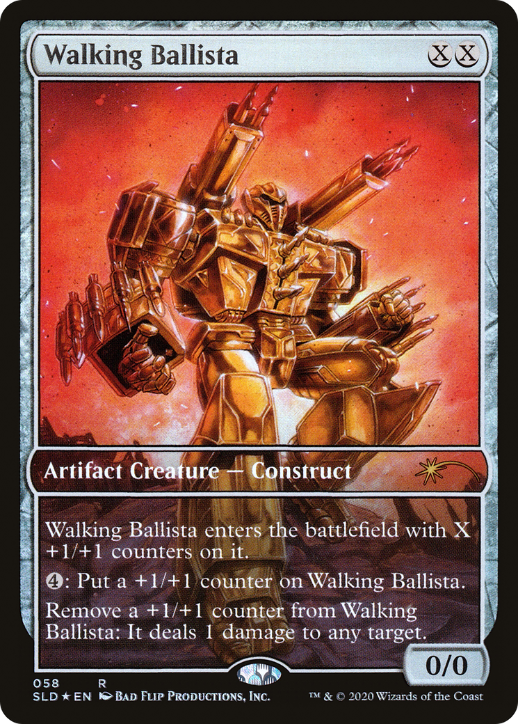 Walking Ballista (SLD-058) [Secret Lair] Drop Foil MTG Single Wizards of the Coast