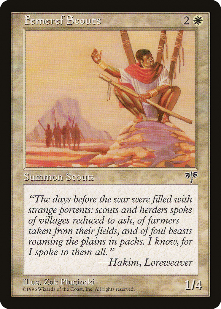 Femeref Scouts (MIR-019) [Mirage] MTG Single Wizards of the Coast