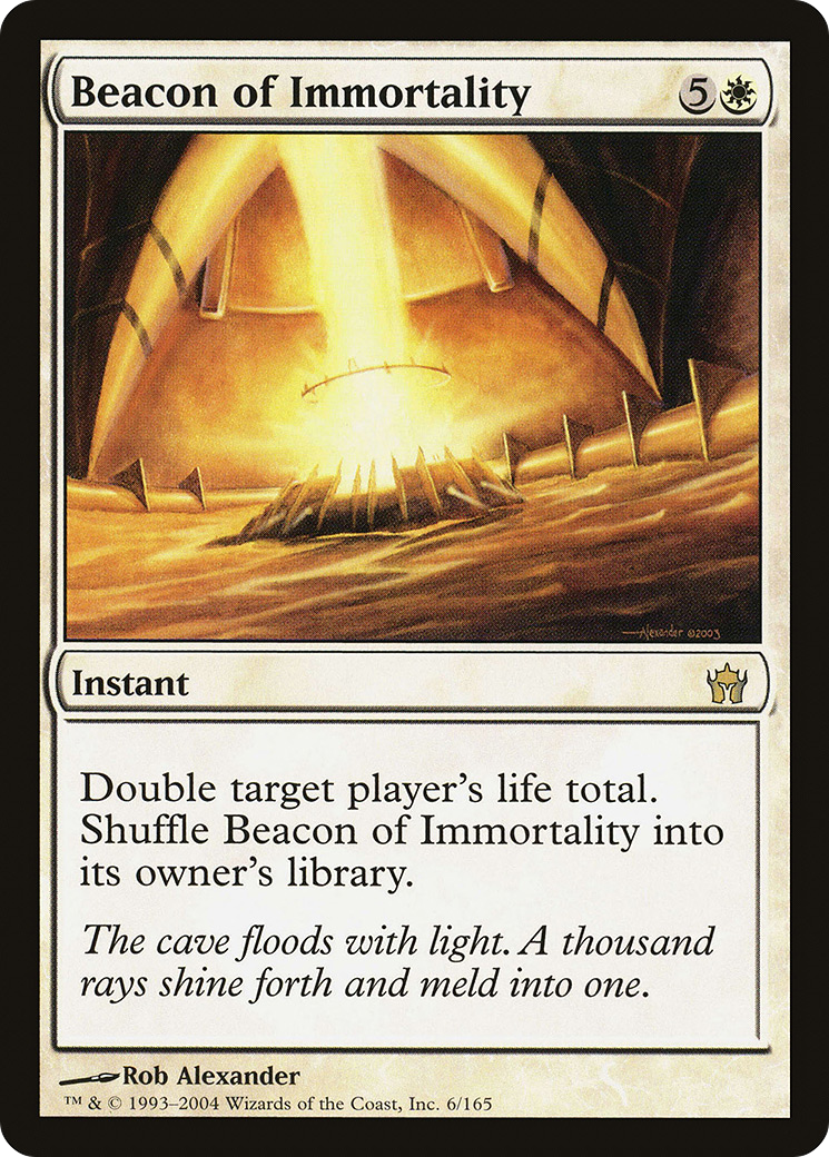 Beacon of Immortality (5DN-006) [Fifth Dawn] Foil MTG Single Wizards of the Coast