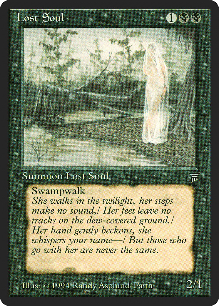 Lost Soul (LEG-111) [Oldschool] Legends MTG Single Wizards of the Coast