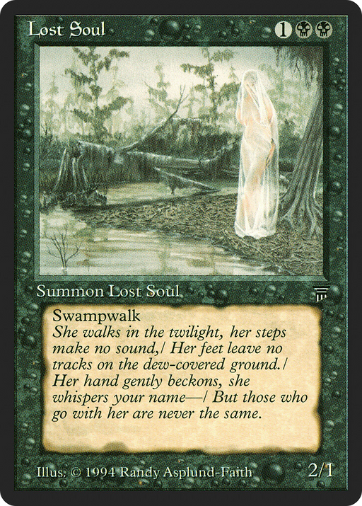 Lost Soul (LEG-111) [Oldschool] Legends MTG Single Wizards of the Coast