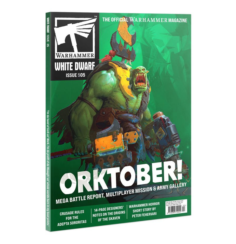 White Dwarf Magazine 505 (October 2024) Magazine Games Workshop   