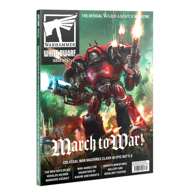 White Dwarf: Magazine 523 (April 2026) Magazine Games Workshop