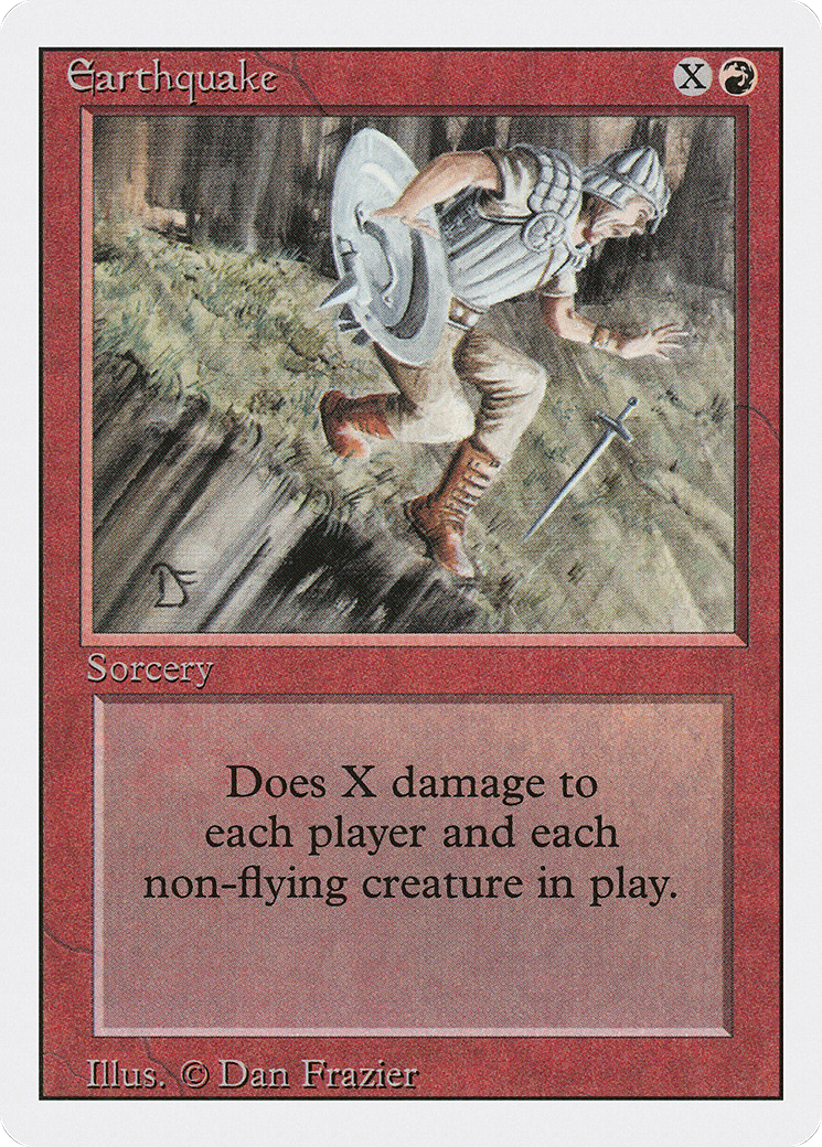Earthquake (3ED-148) [Revised Edition] MTG Single Wizards of the Coast