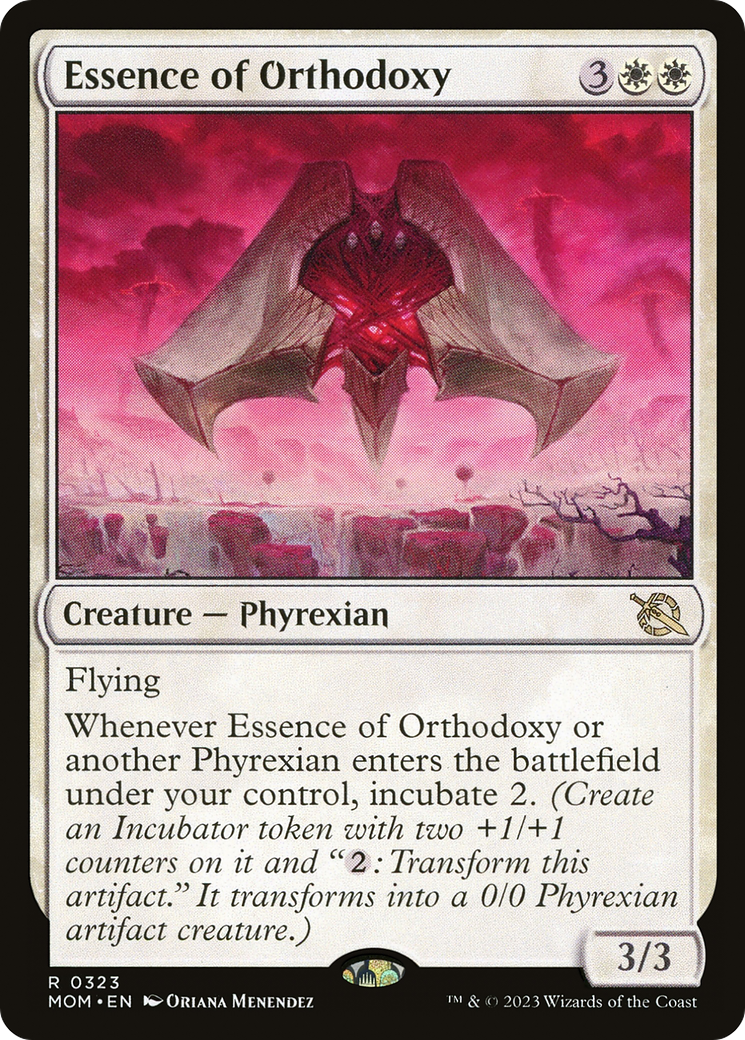 Essence of Orthodoxy (MOM-323) [March of the Machine] Foil MTG Single Wizards of the Coast