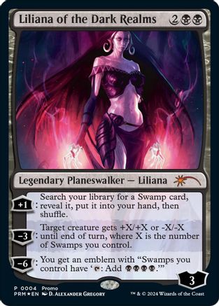 Liliana of the Dark Realms (MEDIA-004) [Misc] Media Promos Foil MTG Single Wizards of the Coast