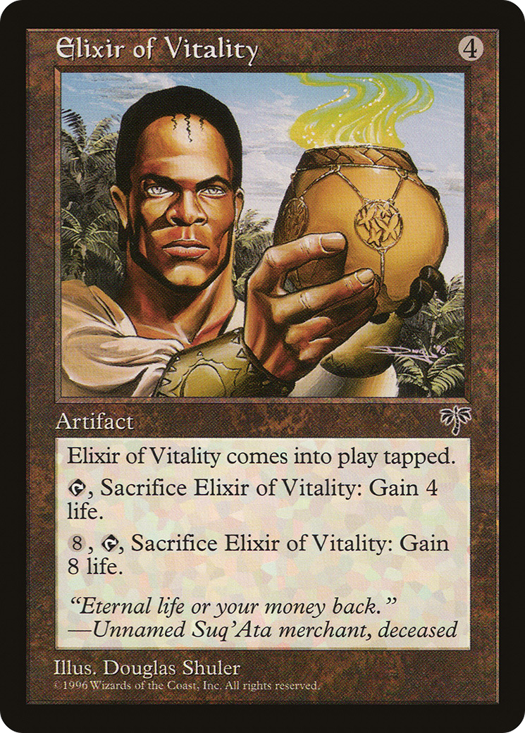 Elixir of Vitality (MIR-) [Mirage] MTG Single Wizards of the Coast
