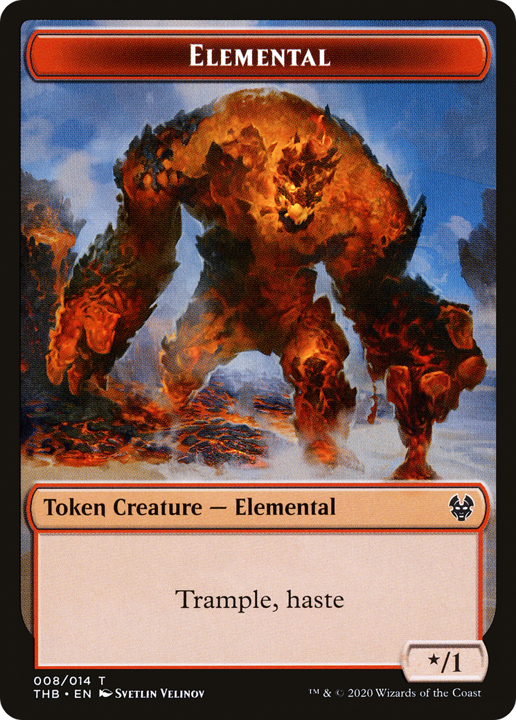 Elemental (TTHB-008) [Tokens] Theros Beyond Death Tokens MTG Single Wizards of the Coast