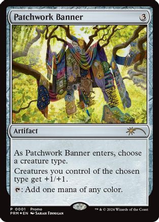 Patchwork Banner (MEDIA-001) [Misc] Media Promos Foil MTG Single Wizards of the Coast