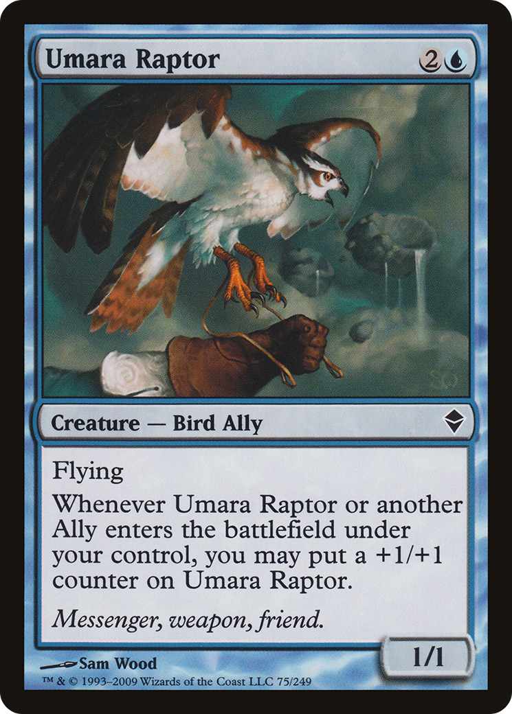 Umara Raptor (ZEN-075) [Zendikar] Foil MTG Single Wizards of the Coast