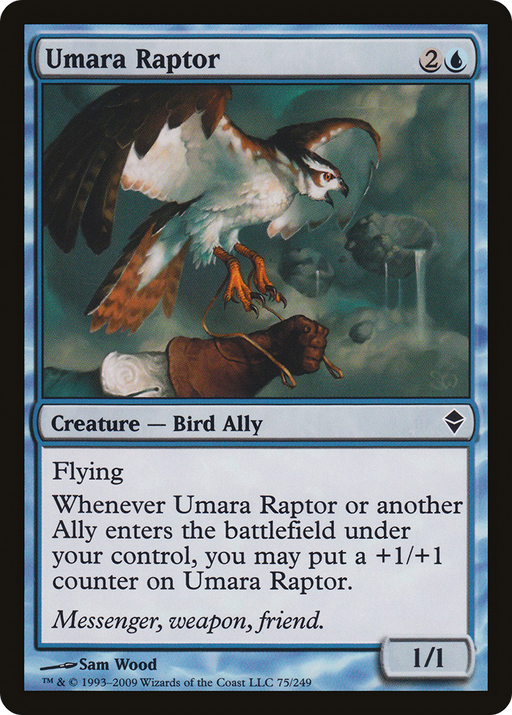 Umara Raptor (ZEN-075) [Zendikar] MTG Single Wizards of the Coast
