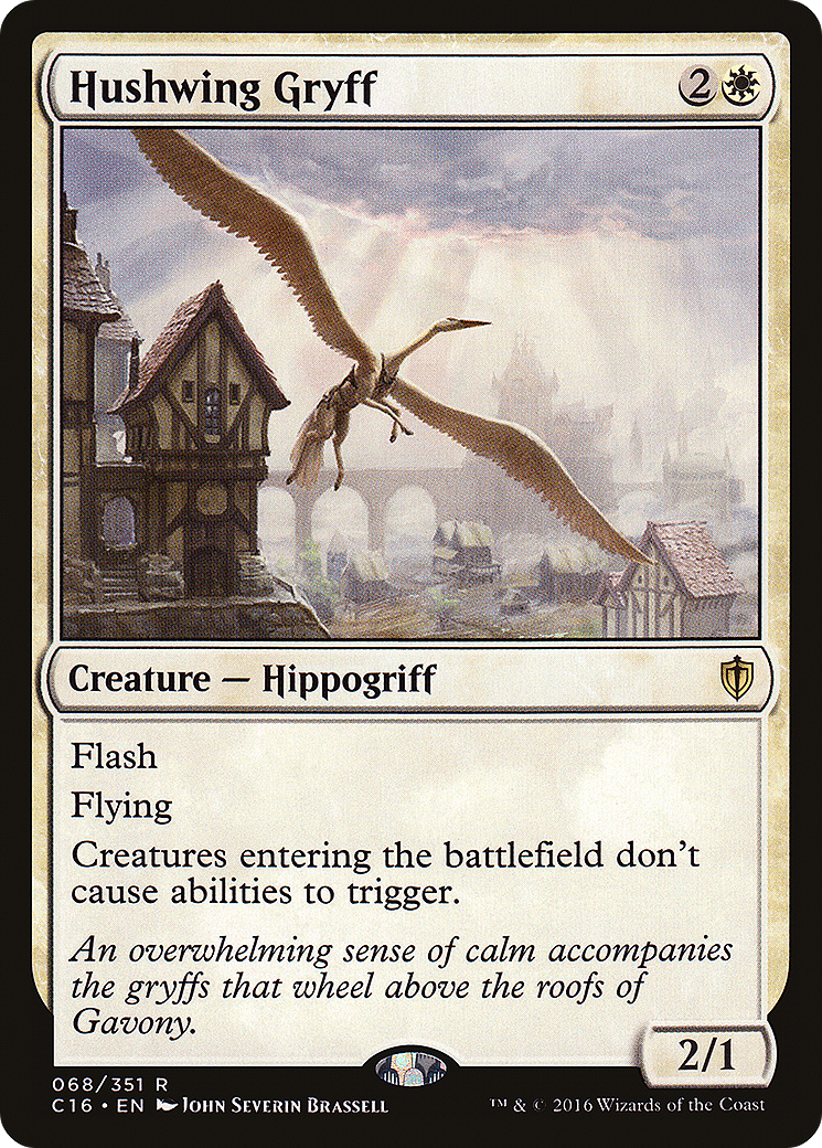 Hushwing Gryff (C16-068) [Commander 2016] MTG Single Wizards of the Coast