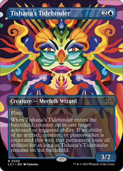 Tishana's Tidebinder (LCI-335) [The Lost Caverns of Ixalan] (Borderless) Foil MTG Single Wizards of the Coast