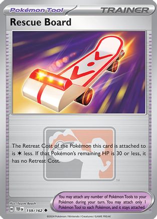 Rescue Board - 159/162 (League Promo) Reverse Holofoil [Promos: League & Championship Cards] Pokemon Single Pokémon