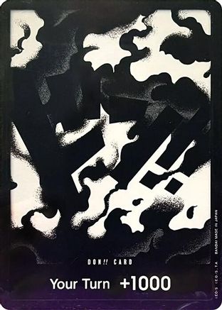 DON!! Card (Blackbeard) (Double Pack Set Vol. 6) [Emperors in the New World] Foil One Piece Single Bandai