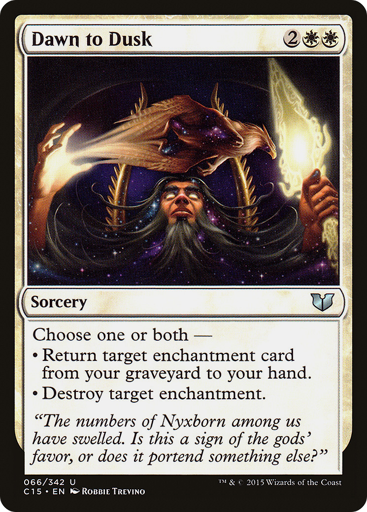 Dawn to Dusk (C15-066) [Commander 2015] MTG Single Wizards of the Coast