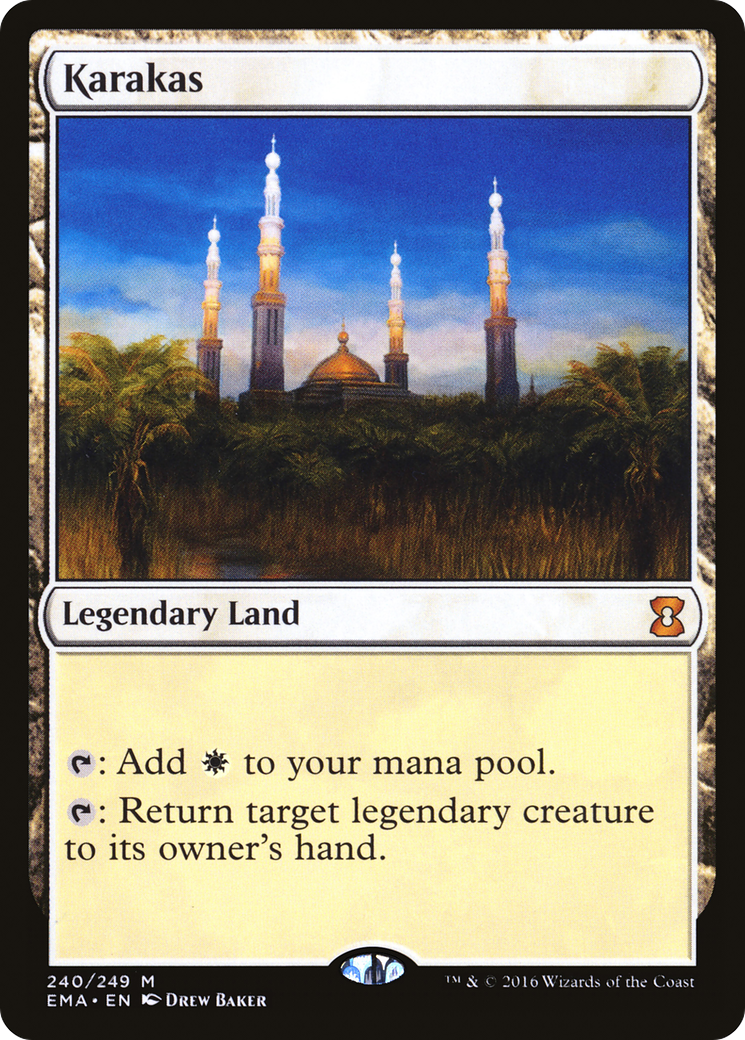 Karakas (EMA-240) [Eternal Masters] Foil MTG Single Wizards of the Coast