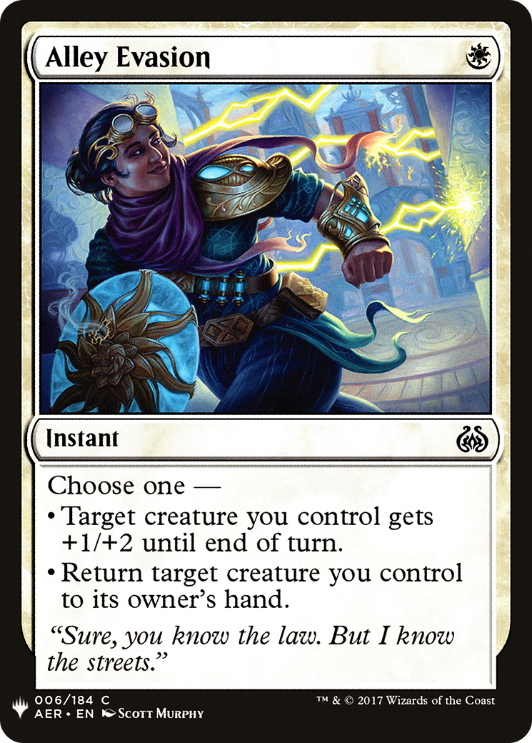Alley Evasion (LIST-006) [Mystery Booster] The List MTG Single Wizards of the Coast