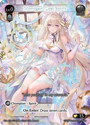 Morrigan, Lost Spirit (CPR) (157) (157) [Promotional Cards] Grand Archive Single Weebs of the Shore