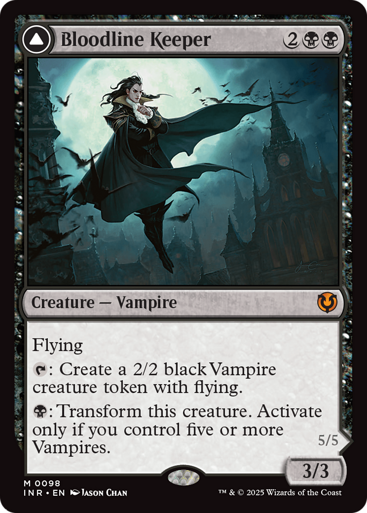 Bloodline Keeper (INR-098) [Innistrad Remastered] MTG Single Wizards of the Coast