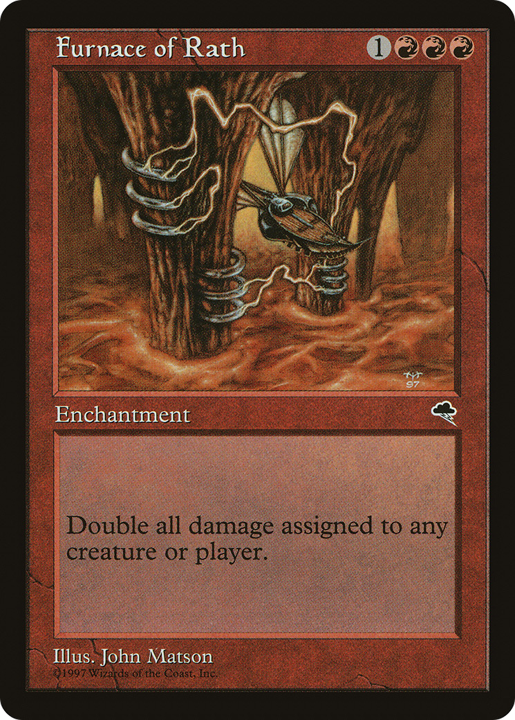 Furnace of Rath (TMP-177) [Tempest] MTG Single Wizards of the Coast