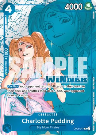 Charlotte Pudding (Winner Pack 2025 Vol. 1) (OP06-047) [One Piece Promotion Cards] Foil One Piece Single Bandai