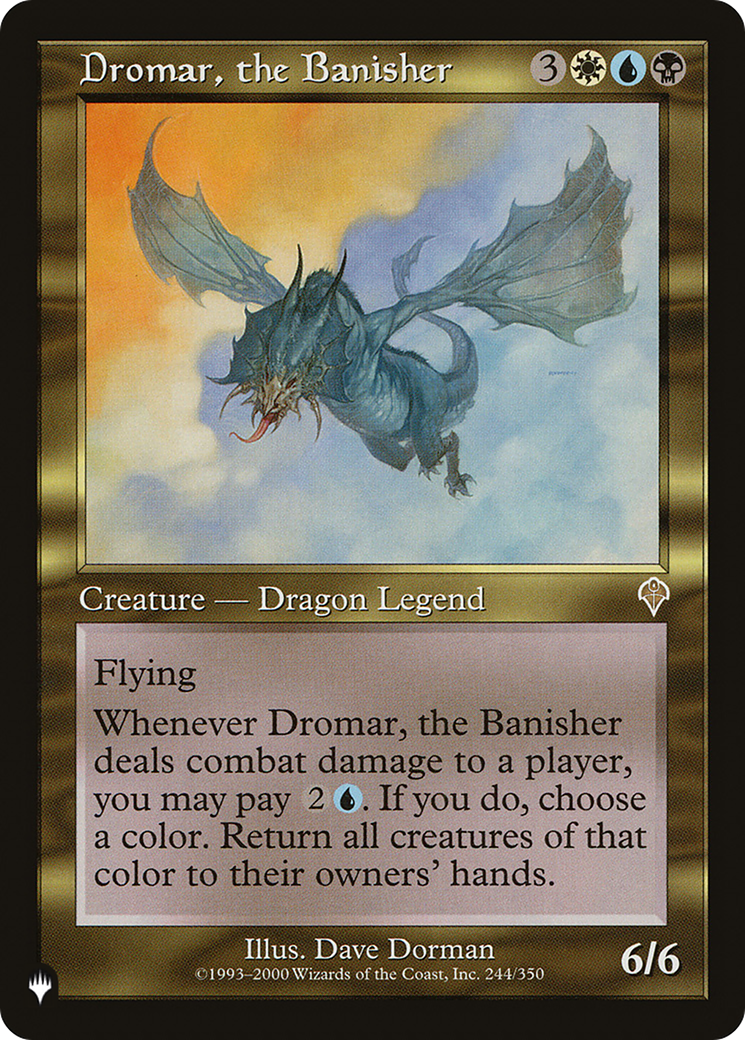 Dromar, the Banisher (LIST-244/350) [Mystery Booster] The List MTG Single Wizards of the Coast