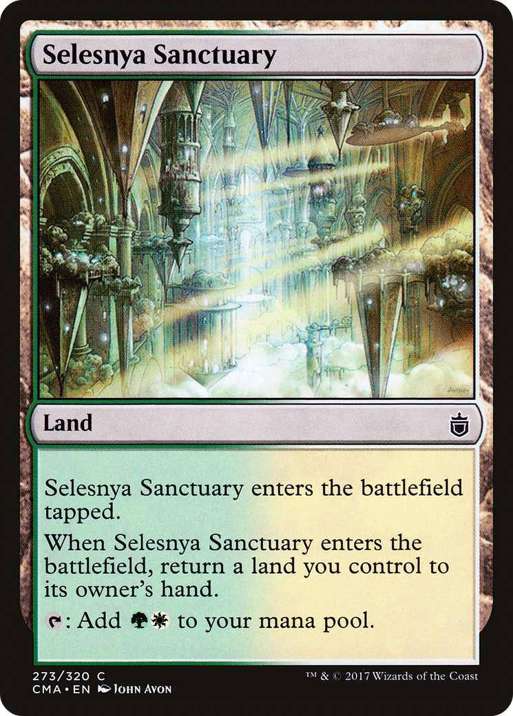Selesnya Sanctuary (CMA-273) [Commander Anthology] MTG Single Wizards of the Coast