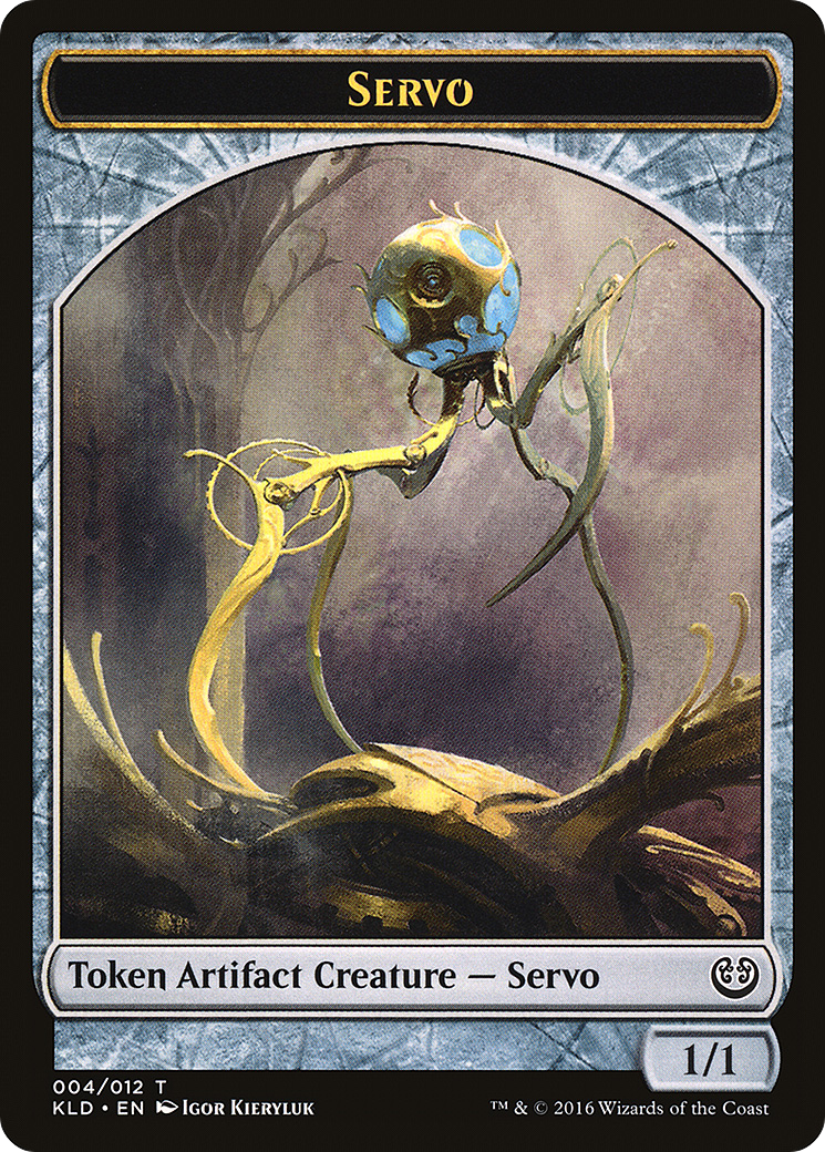 Servo Token (004) (KLD-004) [Tokens] Kaladesh Tokens MTG Single Wizards of the Coast
