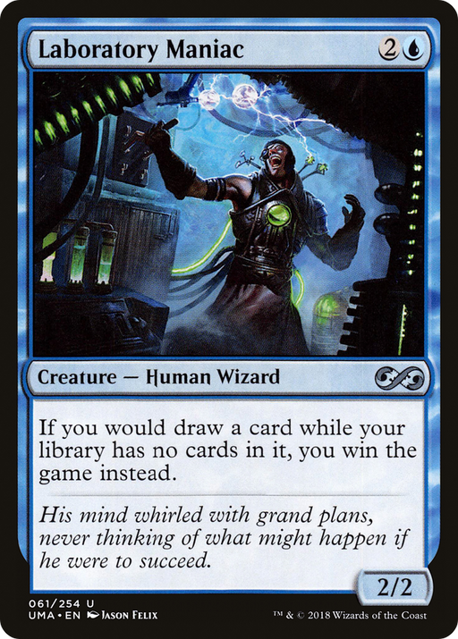 Laboratory Maniac (UMA-061) [Ultimate Masters] MTG Single Wizards of the Coast