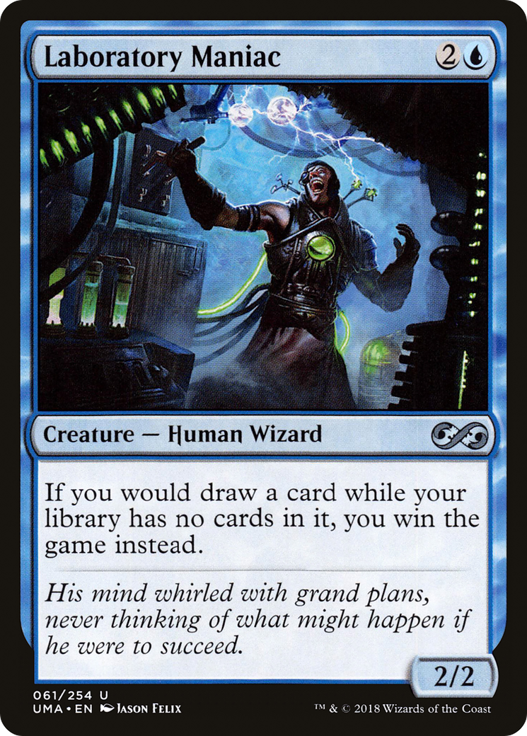 Laboratory Maniac (UMA-061) [Ultimate Masters] Foil MTG Single Wizards of the Coast