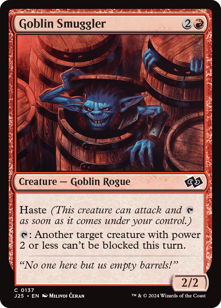 Goblin Smuggler (J25-137) [Foundations Jumpstart] MTG Single Wizards of the Coast