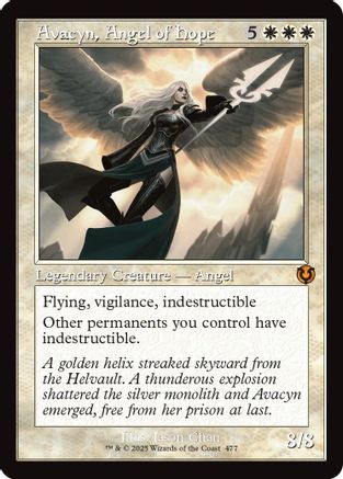 Avacyn, Angel of Hope (INR-477) [Innistrad Remastered] Foil MTG Single Wizards of the Coast