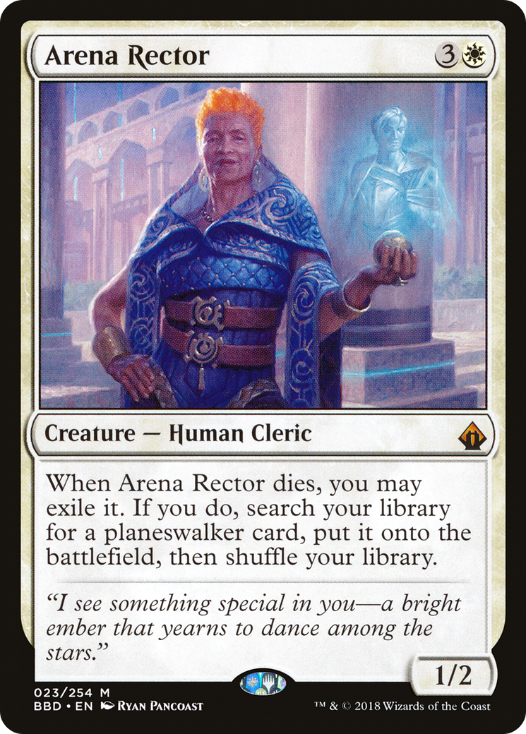 Arena Rector (BBD-023) [Battlebond] Foil MTG Single Wizards of the Coast