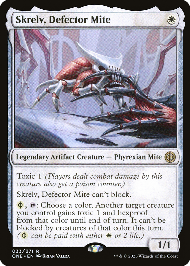 Skrelv, Defector Mite (ONE-033) [Phyrexia: All Will Be One] MTG Single Wizards of the Coast