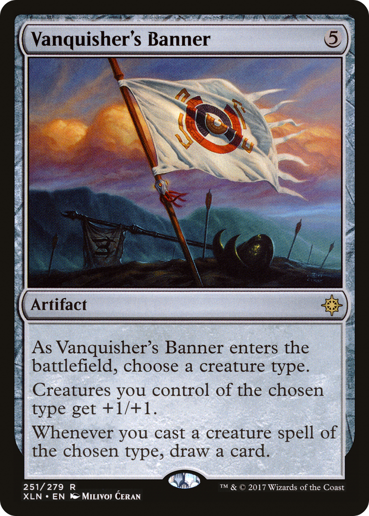 Vanquisher's Banner [Ixalan] MTG Single Magic: The Gathering