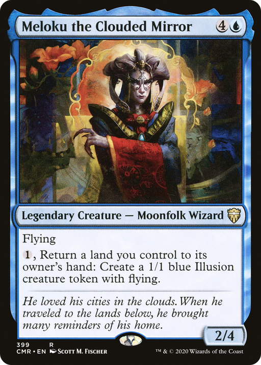 Meloku the Clouded Mirror (CMR-399) [Commander Legends] MTG Single Wizards of the Coast