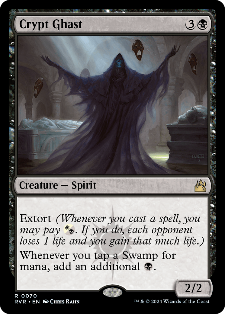 Crypt Ghast [Ravnica Remastered] MTG Single Magic: The Gathering