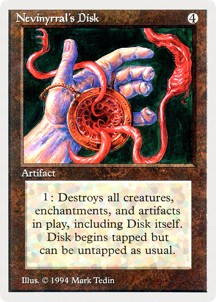 Nevinyrral's Disk (SUM-267) [Misc] Summer Magic / Edgar MTG Single Wizards of the Coast