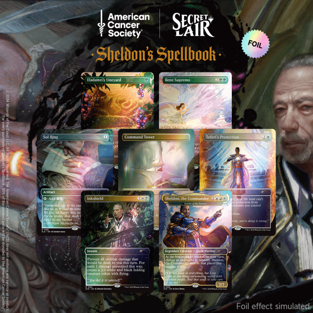 MTG - Secret Lair : Sheldon's Spellbook (Rainbow Foil Edition) MTG Sealed Magic: The Gathering   