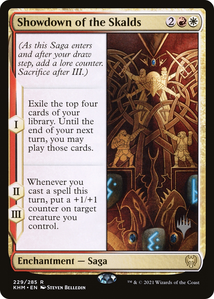 Showdown of the Skalds (PPKHM-229) [Kaldheim Promos] Foil MTG Single Wizards of the Coast