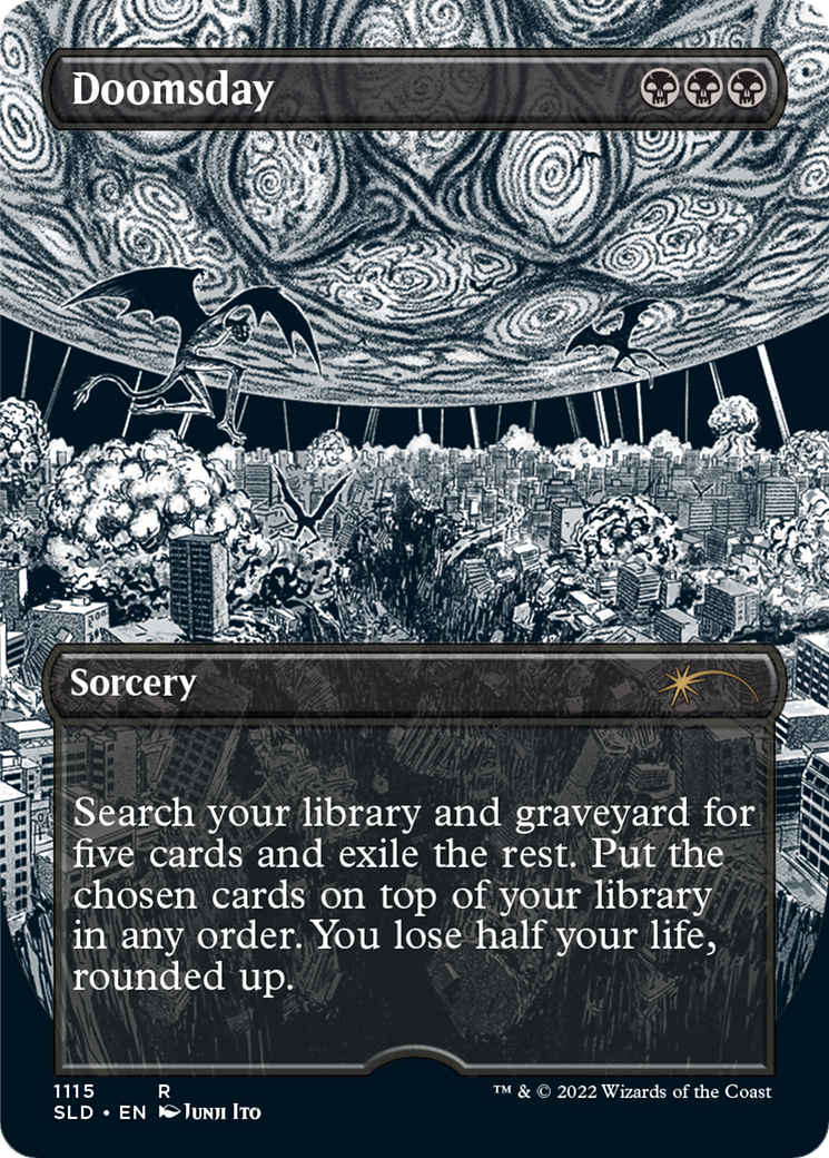 Doomsday (SLD-1115) [Secret Lair] Drop (Borderless) MTG Single Wizards of the Coast